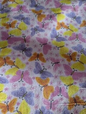 Butterfly Flannel Fabric